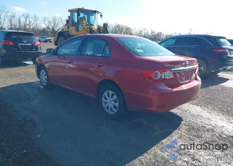 2011 Toyota Corolla Le z USA, uszkodzony, nr VIN 2T1BU4EE2BC694904